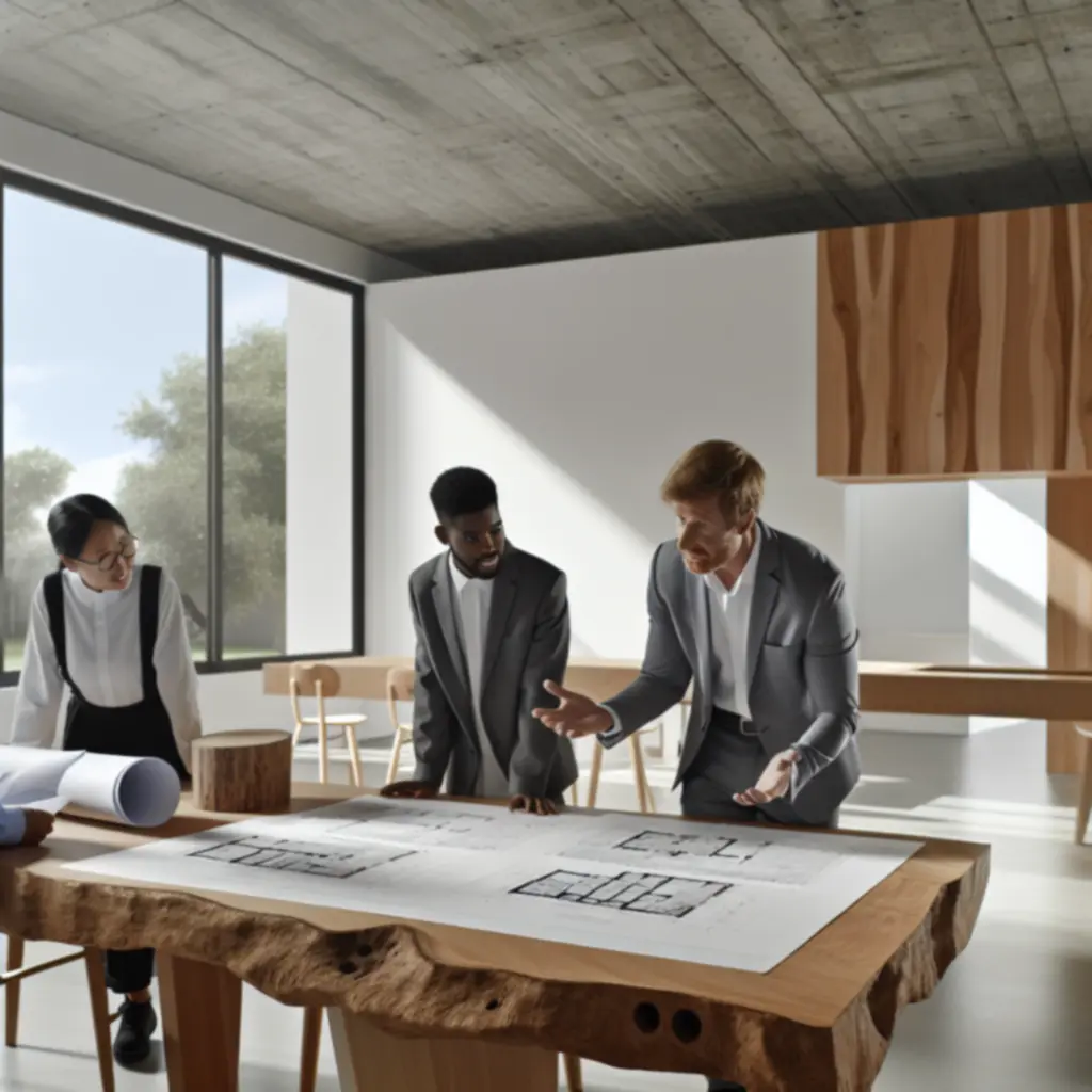 Konsultacja projektowa w studiu architektonicznym